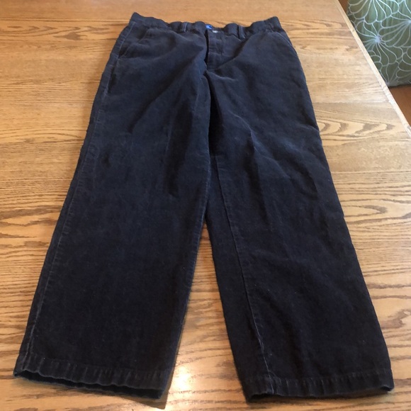 100% cotton Croft & Barrow Dark Brown corduroy pants, 34x32 - Picture 4 of 10